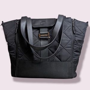 Paperclip Quilted Diaper Bag Tote